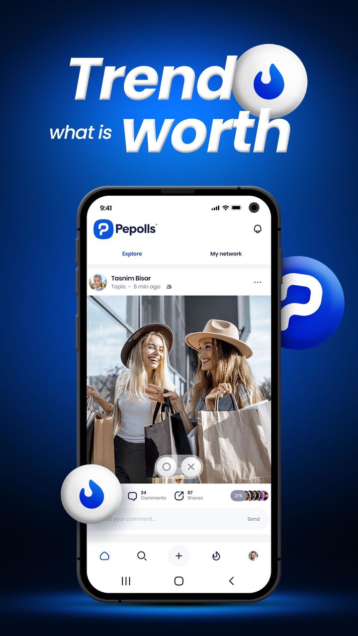 Pepolls - The social network screenshot image 7_Popularmodapk.com