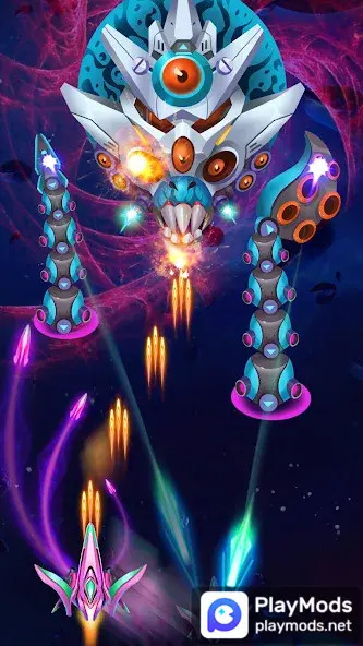 Universe Invader: Alien Attack<span>(Remove ads)</span> screenshot image 4_Popularmodapk.com