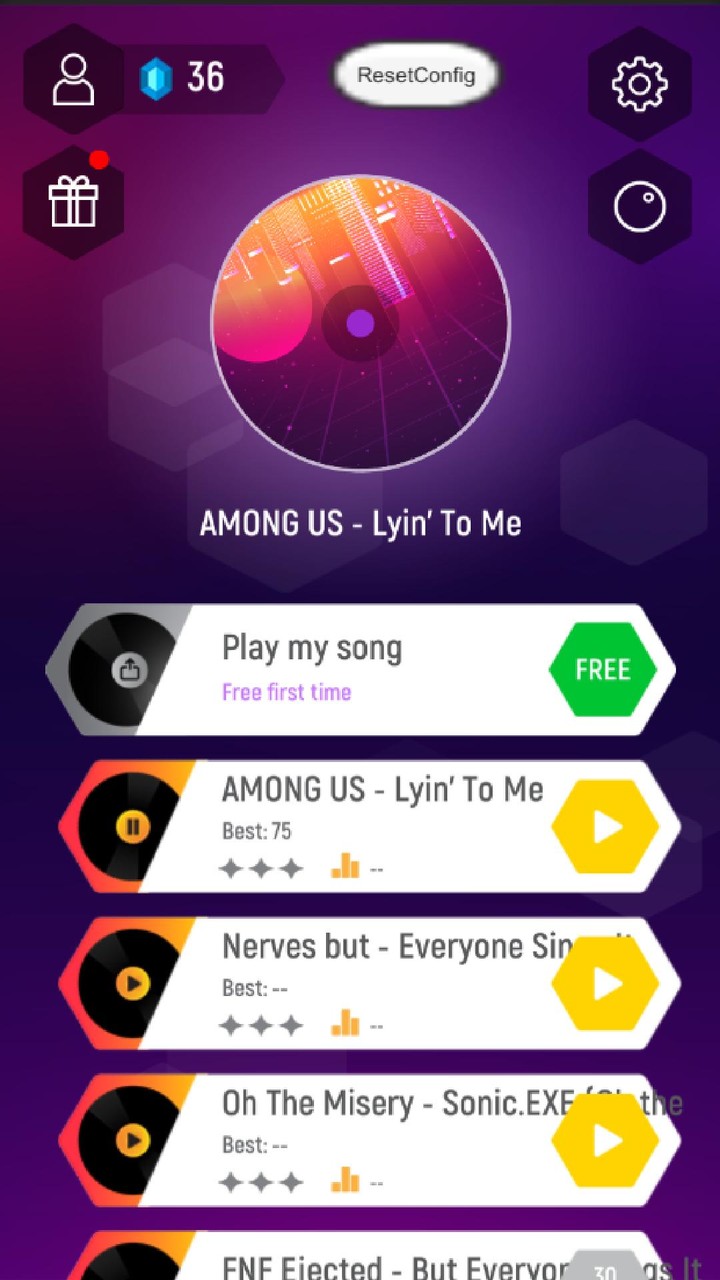 Ball Hop Tiles: Huggy Wuggy screenshot image 1_Popularmodapk.com