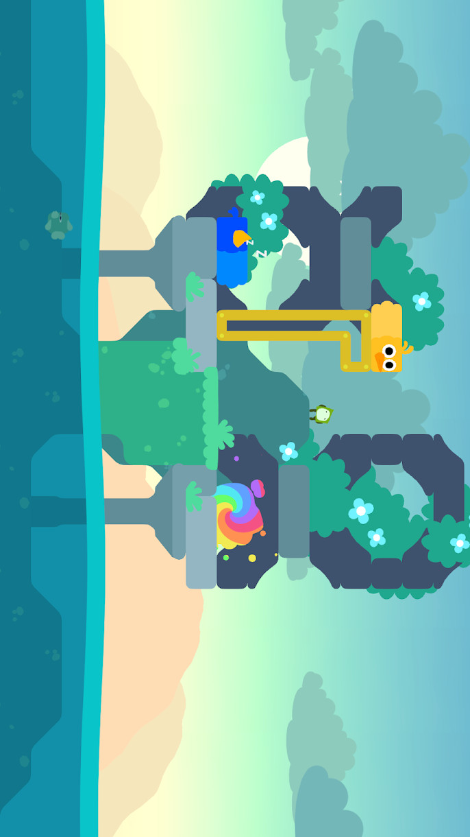 Snakebird Primer(This Game Can Experience The Full Content) screenshot image 5_Popularmodapk.com