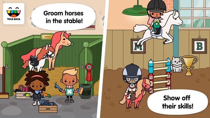 Toca Life: Stable<span>(Unlocked all)</span> screenshot image 10_Popularmodapk.com