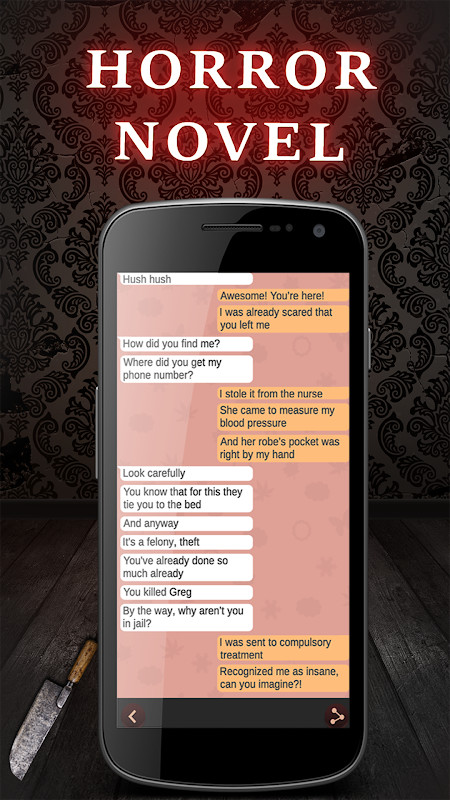 Alexandra Scary Stories Chat 3 screenshot image 1_Popularmodapk.com