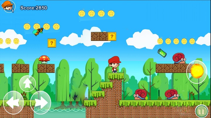 Super Jack Adventure JungleRun screenshot image 1_Popularmodapk.com