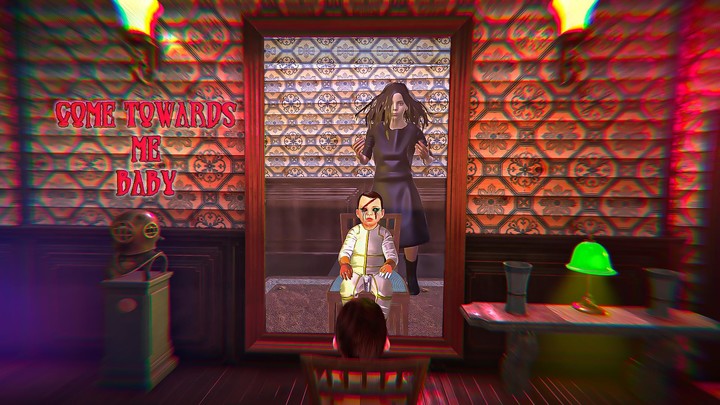 Scary Baby Dark Yellow House screenshot image 3_Popularmodapk.com