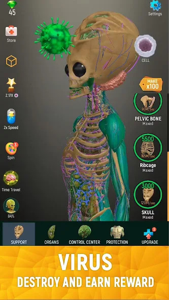 Idle Human<span>(Unlimited diamonds)</span> screenshot image 5_Popularmodapk.com