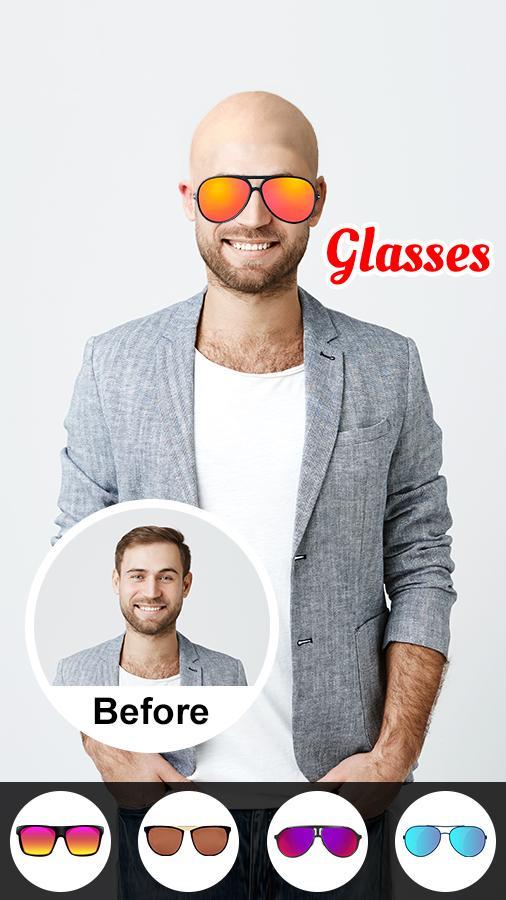 Make Me Bald Photo Editor 2022 screenshot image 2_Popularmodapk.com