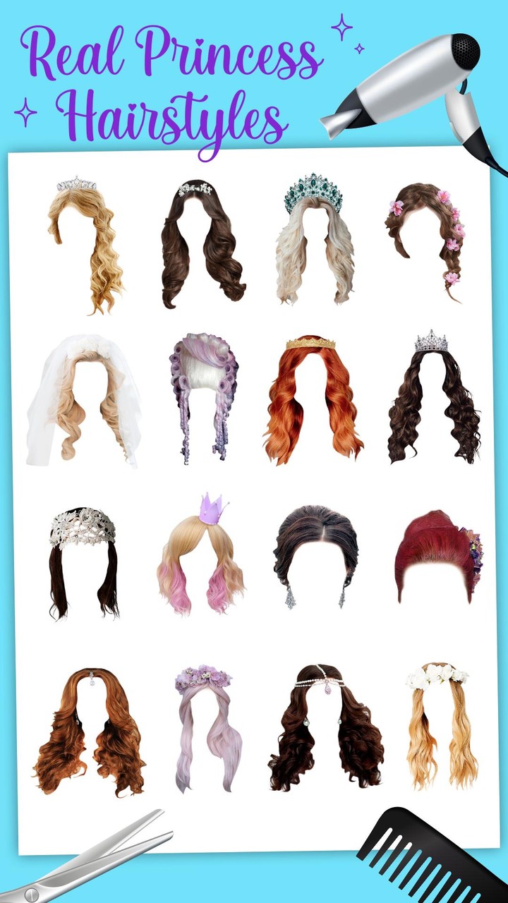 Princess Hairstyles screenshot image 4_Popularmodapk.com