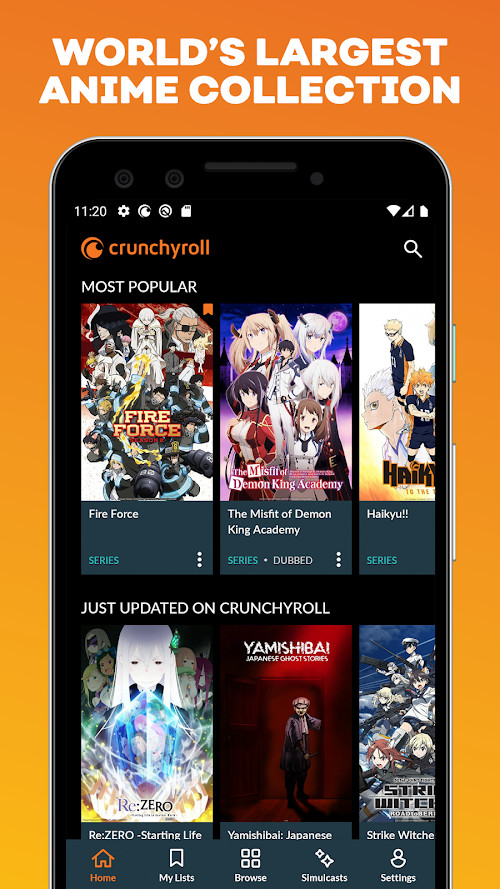 Crunchyroll – Everything Anime screenshot image 1_Popularmodapk.com