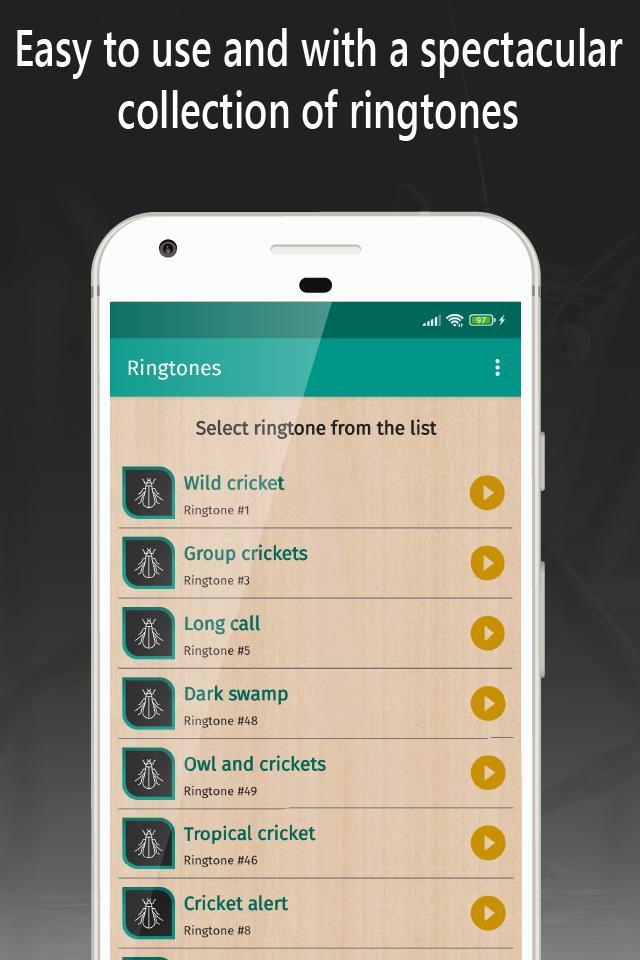 ringtones crickets for phone screenshot image 5_Popularmodapk.com