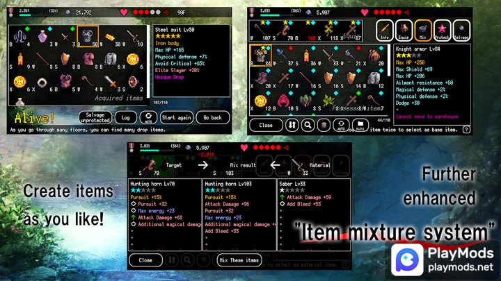 B100X - Auto Dungeon RPG(Mod Menu) screenshot image 4_Popularmodapk.com