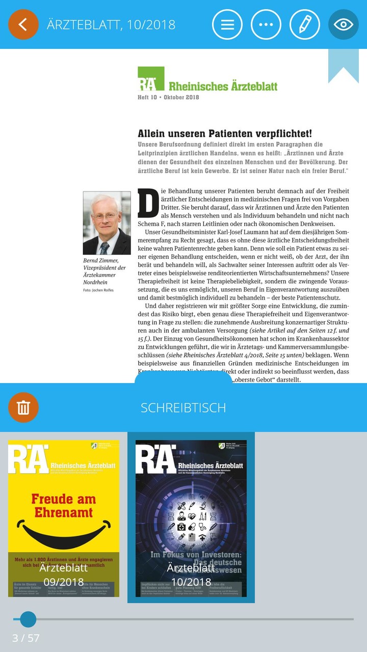 Rheinisches Ärzteblatt RÄ screenshot image 6_Popularmodapk.com