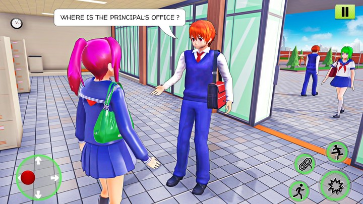 Anime High School Life Games screenshot image 25_Popularmodapk.com