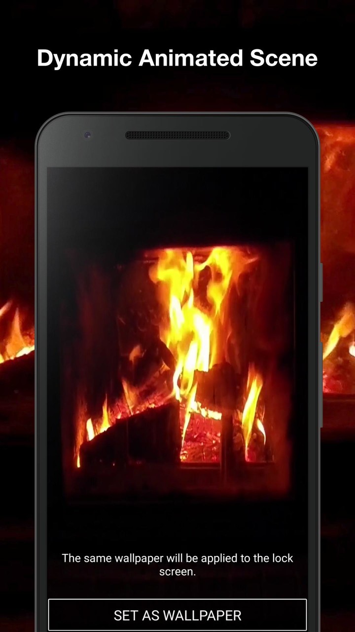 Fireplace Live Wallpaper screenshot image 4_Popularmodapk.com