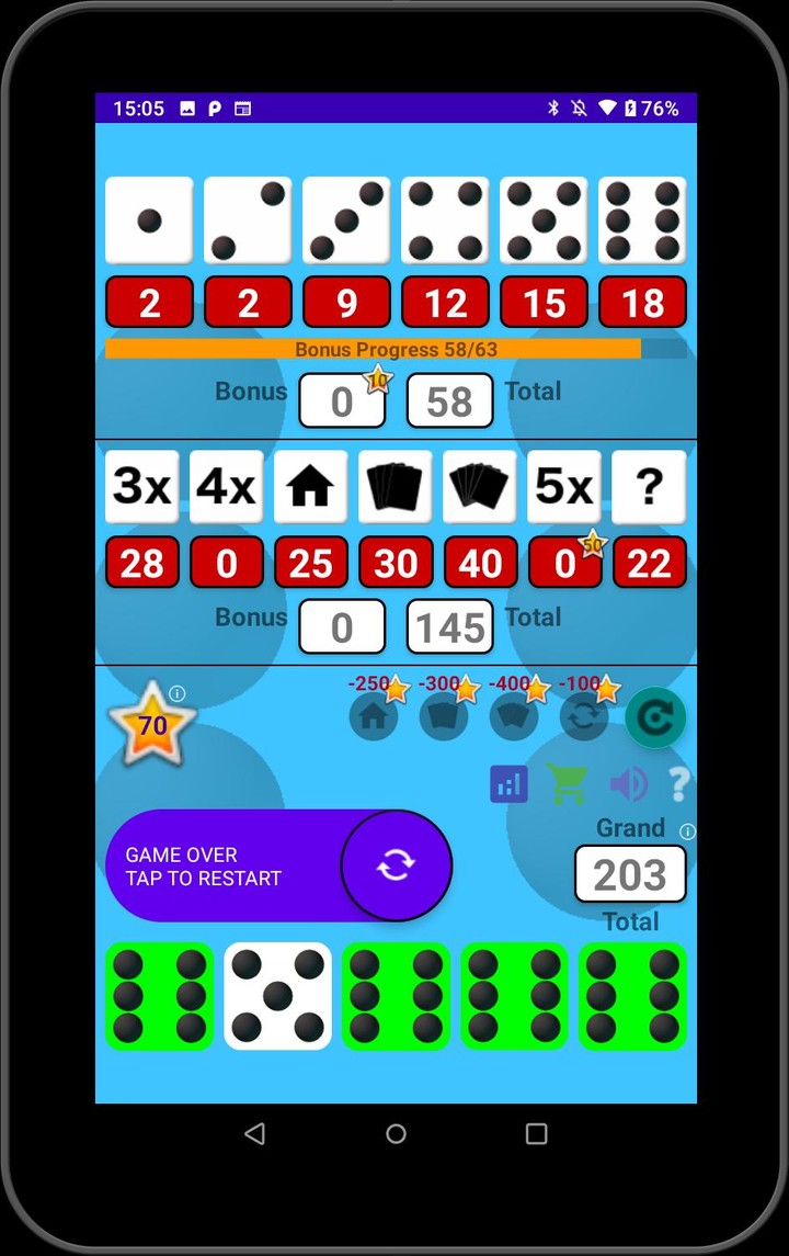 Five Dice Stars screenshot image 9_Popularmodapk.com