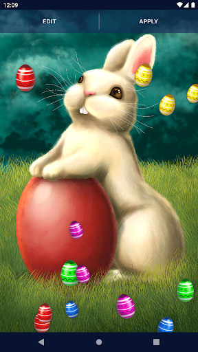 Easter Rabbit Live Wallpaper screenshot image 5_Popularmodapk.com