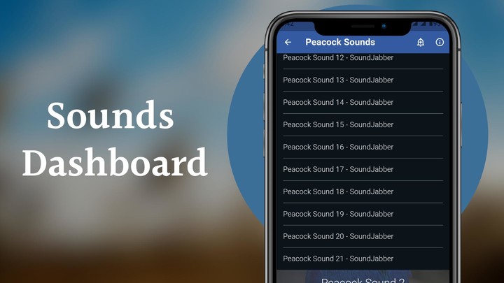 Peacock Sounds screenshot image 2_Popularmodapk.com