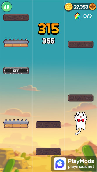 Cat&Friends! Jumping Away<span>(unlimited money)</span> screenshot image 1_Popularmodapk.com