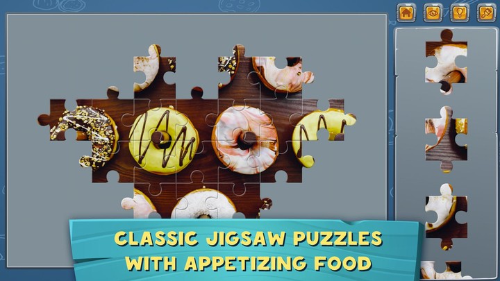 Your Jigsaw Puzzles: Food screenshot image 1_Popularmodapk.com