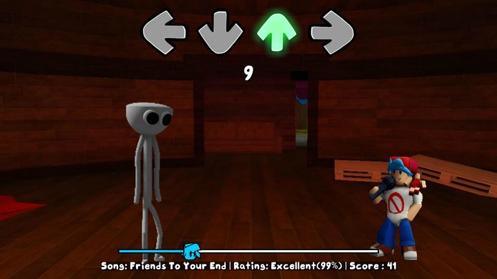 White Rainbow Friends FNF Mod screenshot image 3_Popularmodapk.com