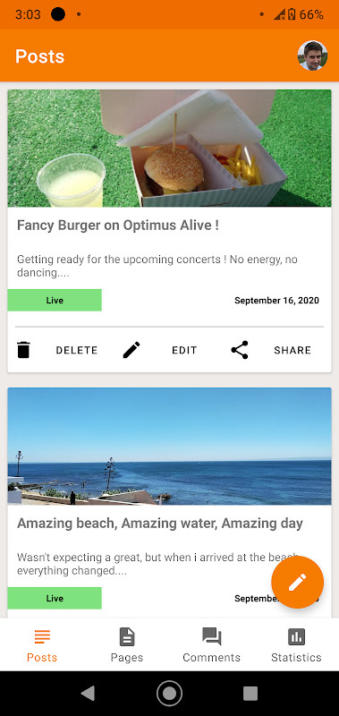 Blogga Pro screenshot image 1_Popularmodapk.com