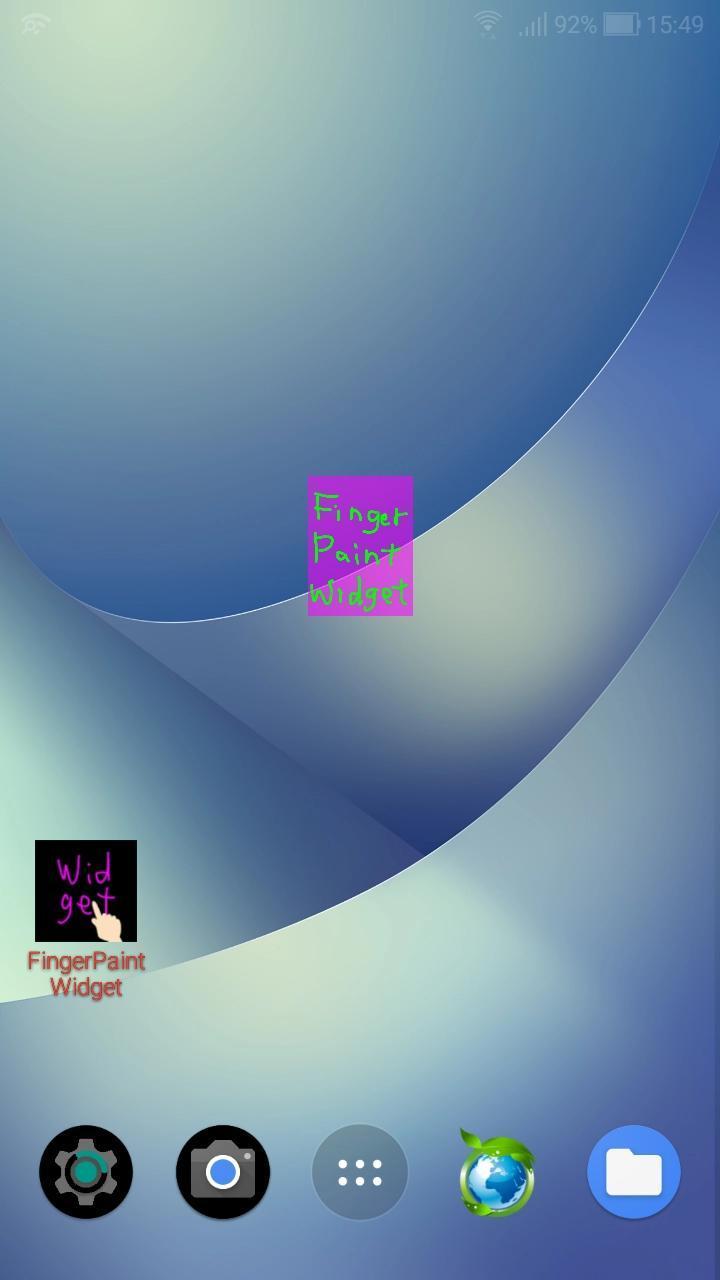 Finger Paint Widget screenshot image 5_Popularmodapk.com