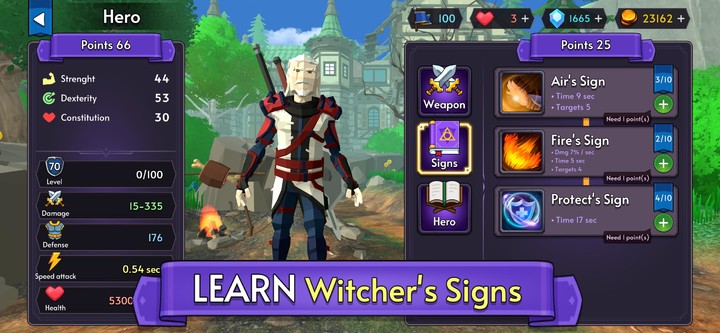 White Wolf: Way of the Witcher screenshot image 5_Popularmodapk.com