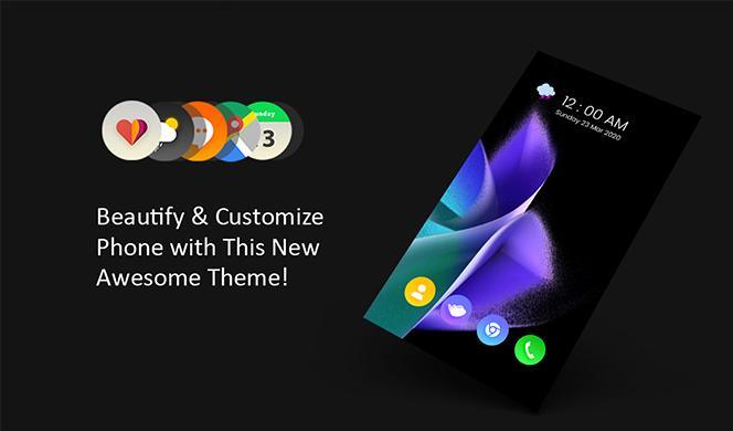 Wallpaper and theme for Galaxy Z Flip 3 screenshot image 2_Popularmodapk.com