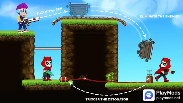 Mr Shooter: Gun Shooting Game<span>(Unlimited money)</span> screenshot image 4_Popularmodapk.com