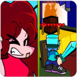 fnf vs herobrine mod full week1.0_Popularmodapk.com