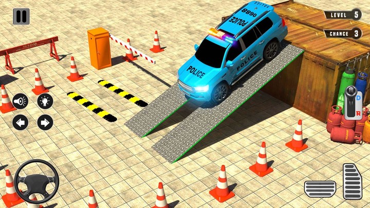 Police Car Games Parking 3D screenshot image 5_Popularmodapk.com