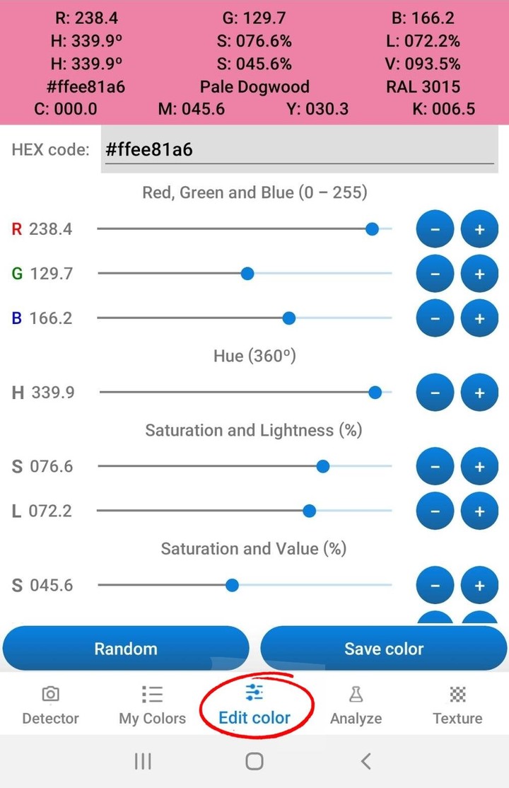 RGB Color Detector screenshot image 3_Popularmodapk.com