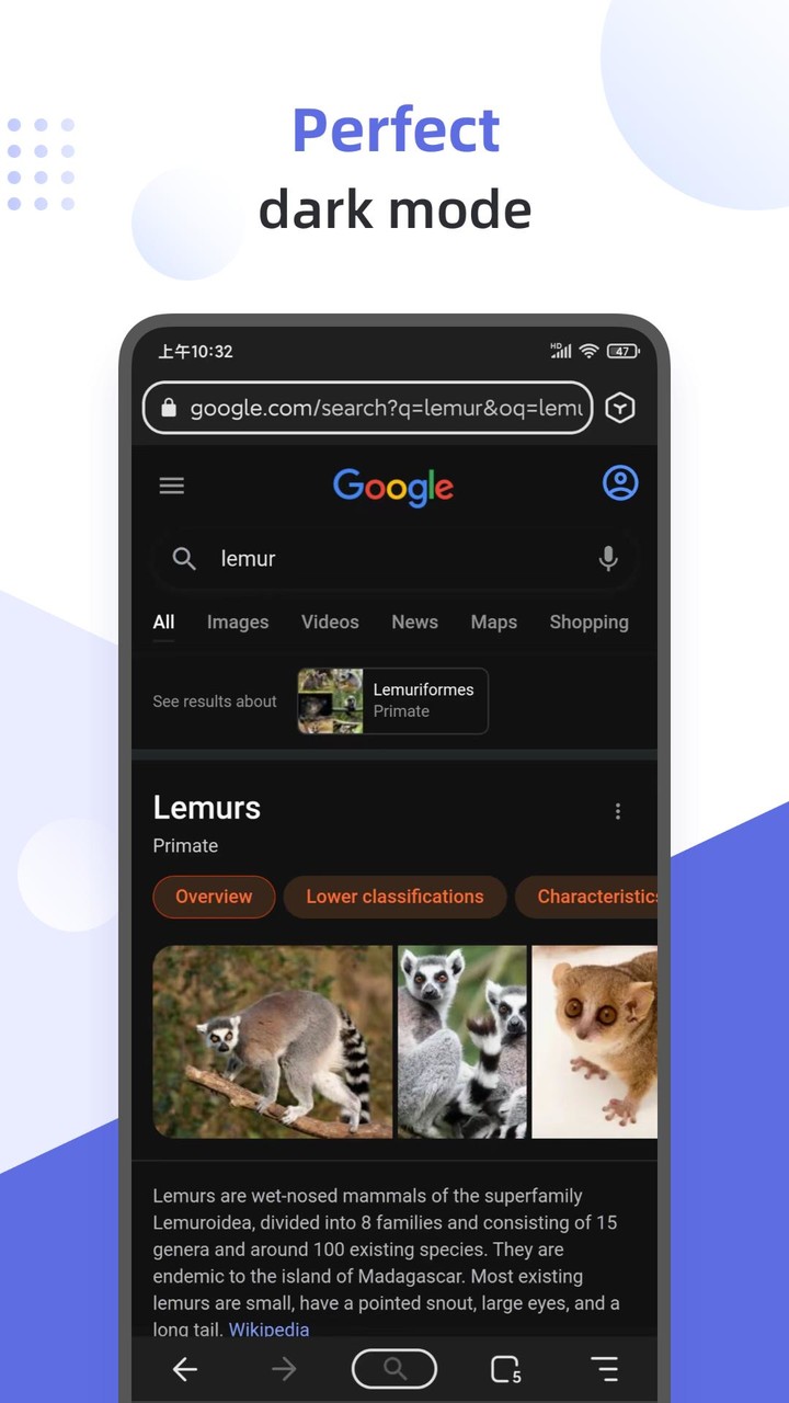 Lemur Browser - extensions screenshot image 3_Popularmodapk.com