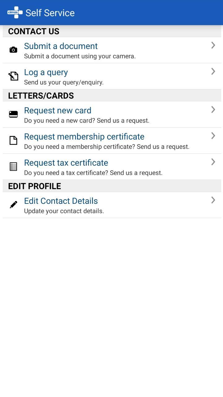 Cimas  MedicalAid screenshot image 4_Popularmodapk.com