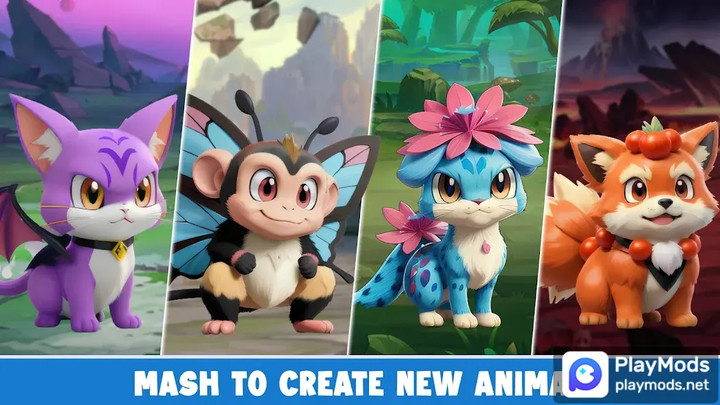 Monster Mash: Mix Animal<span>(No ads)</span> screenshot image 1_Popularmodapk.com