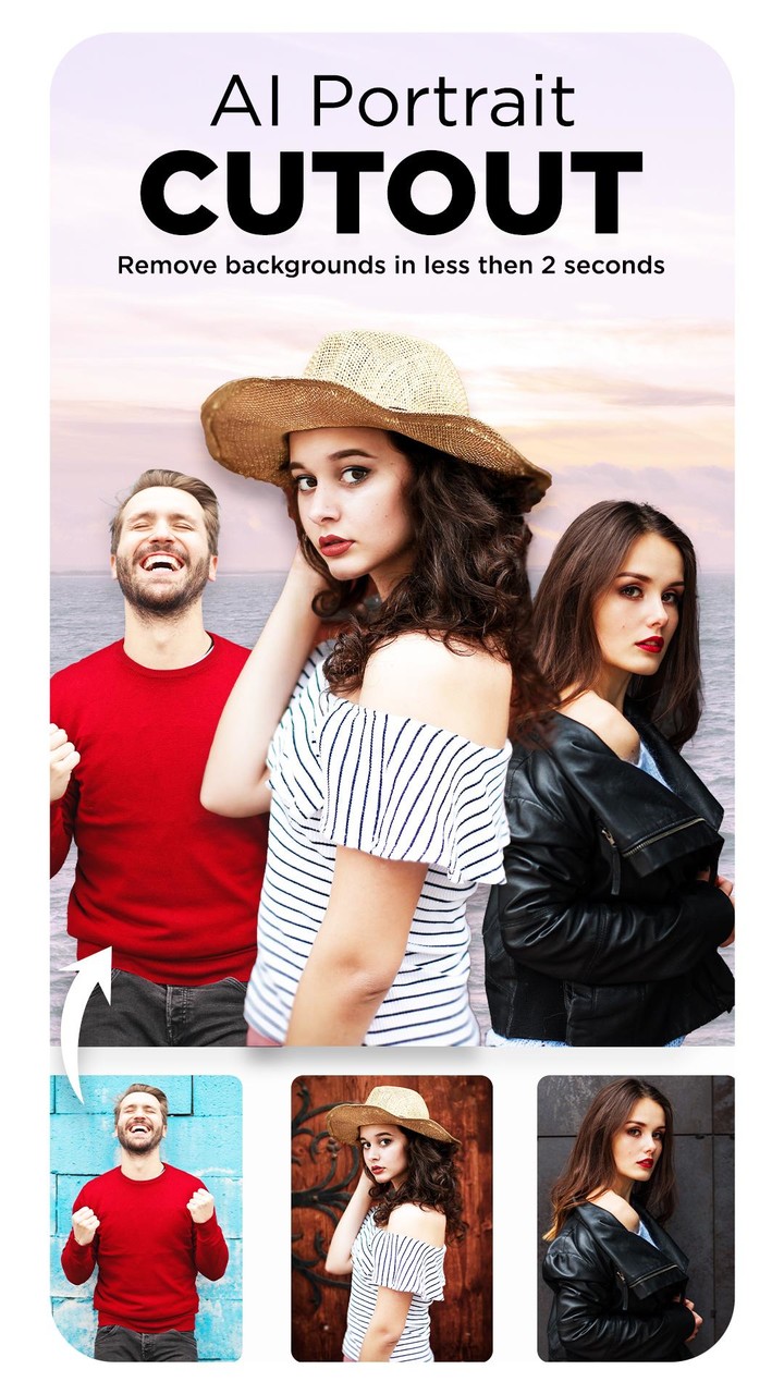 Cut Paste Photo Editor : Swap faces Merge pictures screenshot image 1_Popularmodapk.com