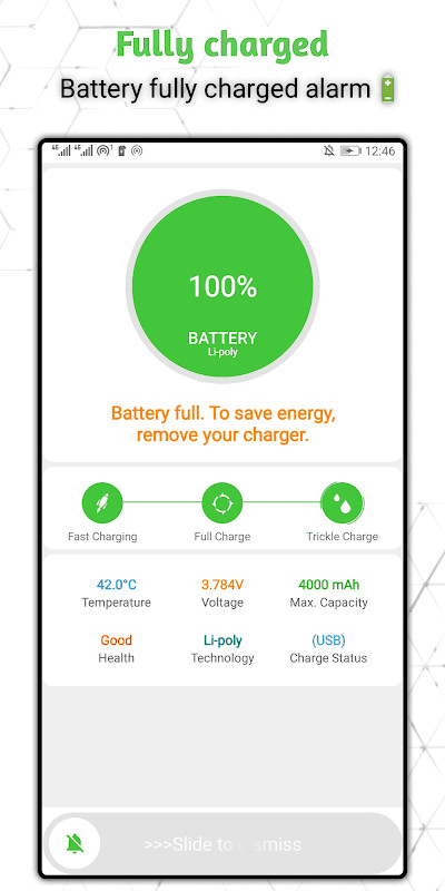 Full Battery Alarm screenshot image 2_Popularmodapk.com