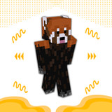 Skins Red Panda For Minecraft4.0_Popularmodapk.com