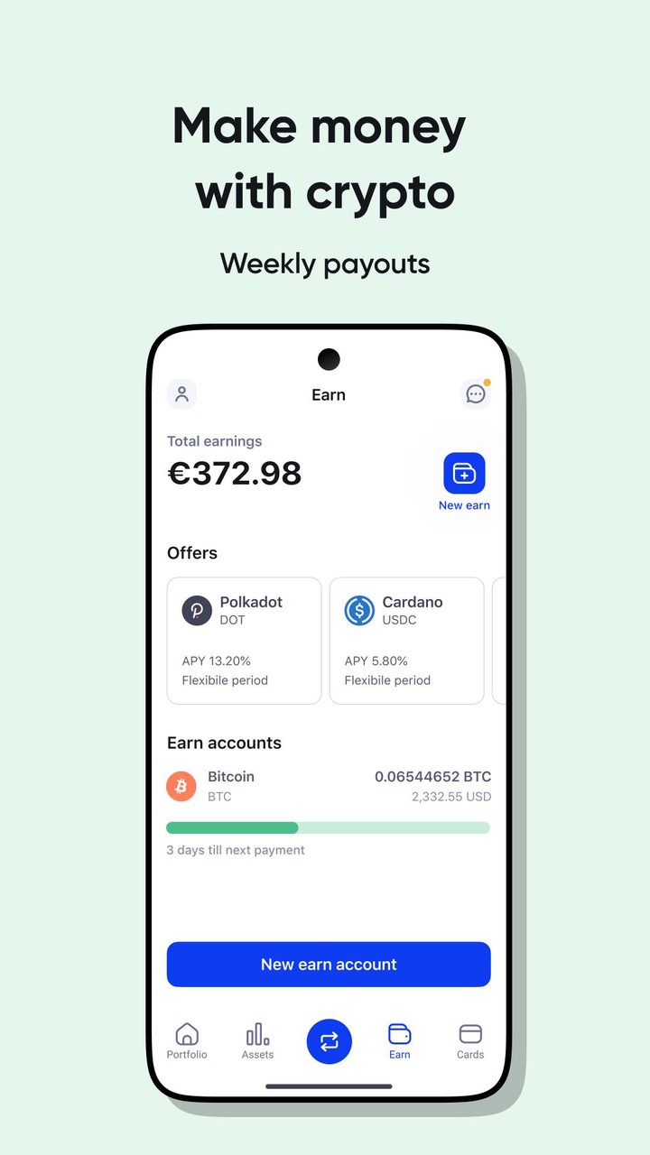 Cryptopay:Bitcoin wallet&card screenshot image 7_Popularmodapk.com