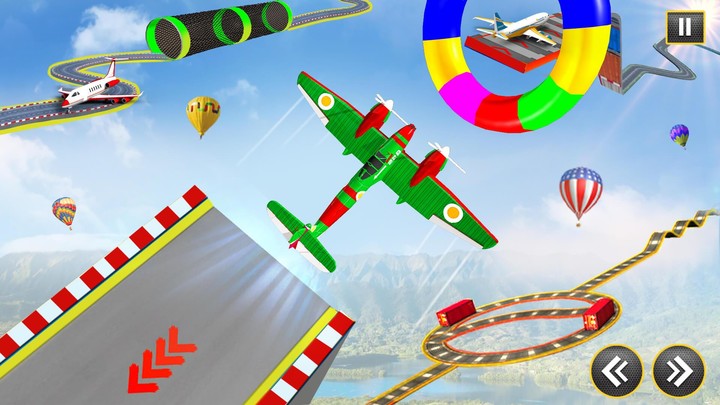 Airplane Mega Ramp Stunt Games screenshot image 3_Popularmodapk.com