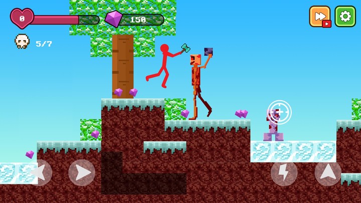 Stickman vs Monster School screenshot image 2_Popularmodapk.com