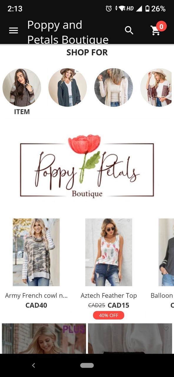 Poppy and Petals Boutique screenshot image 1_Popularmodapk.com