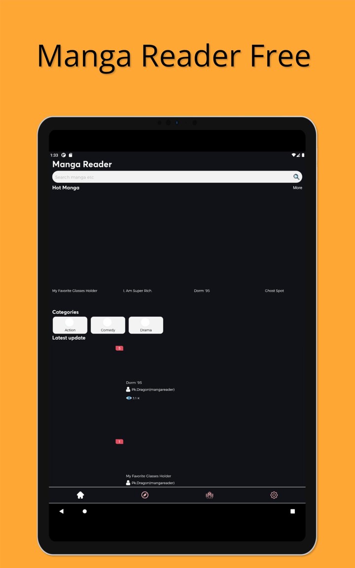Manga reader - Comic Reader screenshot image 9_Popularmodapk.com