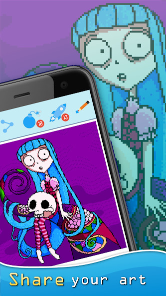 Pixyfy: pixel art and coloring<span>(Unlimited money)</span> screenshot image 4_Popularmodapk.com