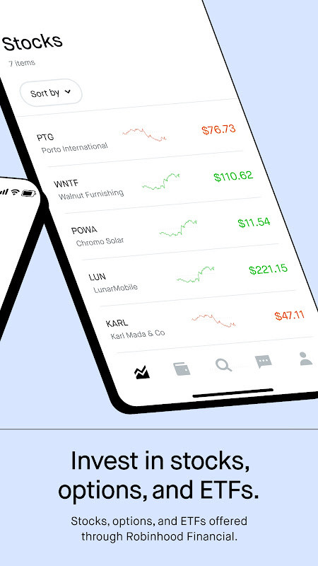 Robinhood: Stocks & Crypto screenshot image 1_Popularmodapk.com