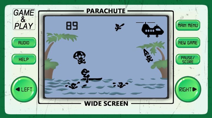 PARACHUTE: 80s arcade games screenshot image 4_Popularmodapk.com