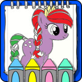 Coloring Book Of Pony tails6.0_Popularmodapk.com