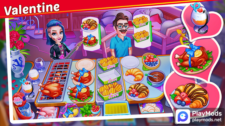 Christmas Cooking Games<span>(Unlimited gold)</span> screenshot image 1_Popularmodapk.com