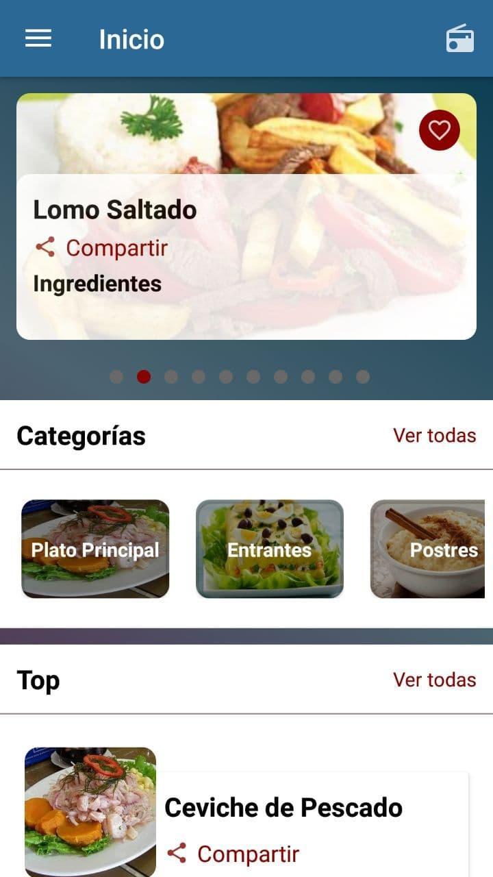 Comidas Peruanas Recetas screenshot image 5_Popularmodapk.com