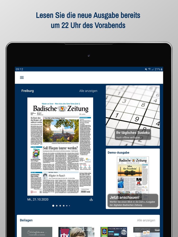 Badische Zeitung screenshot image 13_Popularmodapk.com