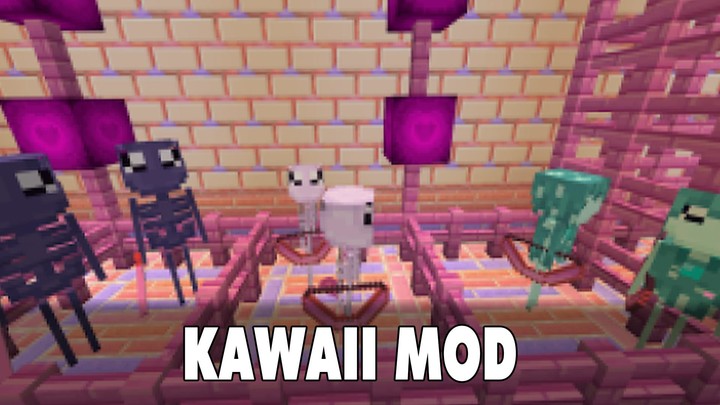 Kawaii Mod for Minecraft PE screenshot image 2_Popularmodapk.com